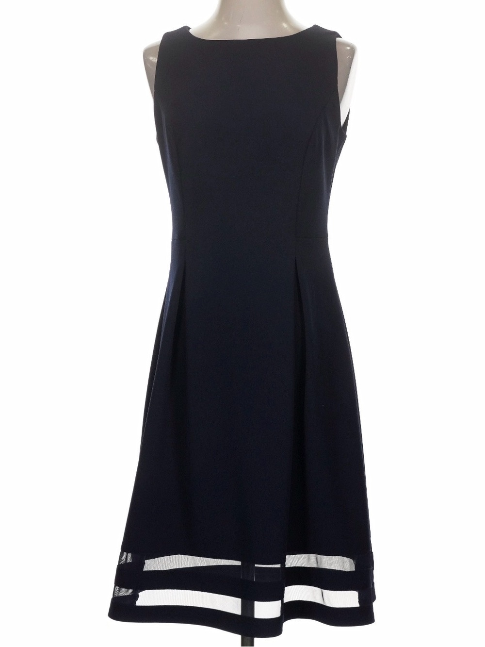 NWT Tommy Hilfiger Black Cocktail Midi Dress